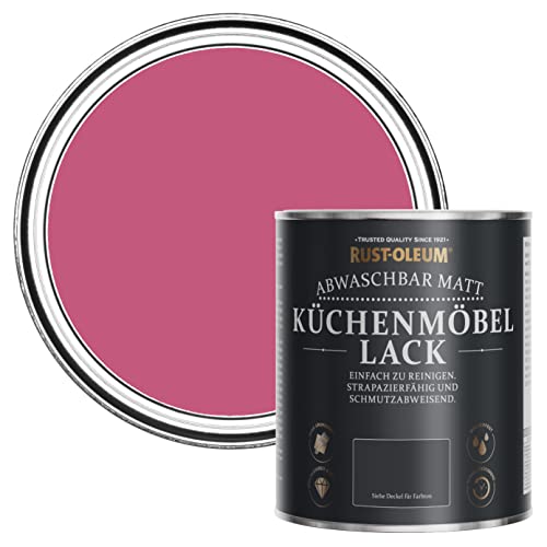 Rust-Oleum abwaschbare Küchenschrankfarbe in rosa mit Matt Finish - Himbeere 750ML