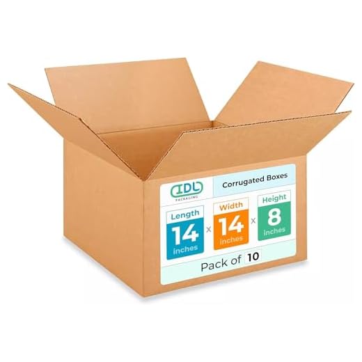 IDL Medium Corrugated Shipping Boxes
