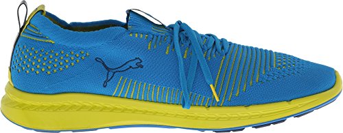 PUMA Mens Ignite Proknit Shoes Size 9 Cloisonne/Poseidon/Sulphur/Spring Blue