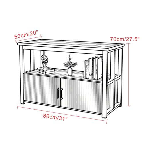 Support pour aquarium stable avec rangement pour éviter les chutes