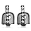 2 Pcs Black