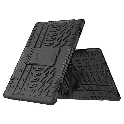 Image of MoreFit Hybrid Armor Back Cover Case with Kickstand Wheel Pattern for iPad Pro 11 (2018)