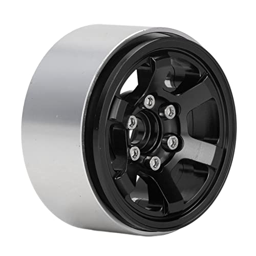 Cubo de aro de roda RC, 4 PCS Estabilidade melhorada Forte suporte de estrada RC Beadlock Cubos de r