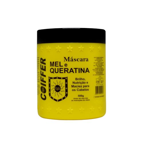 Coiffer Máscara De Mel E Queratina Premium 500G