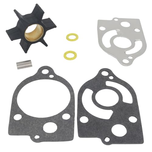 89983T Water Pump Impeller Repair Kit for Mercury and Mariner 2-Stroke 30 35 40 45 50 60 65 70 HP Outboard and Jet Drive Outboards Replacement 89983T 89983 89983B 65959 20268 89983Q1 89983T2 by XRmarine - Used condition - Image 7