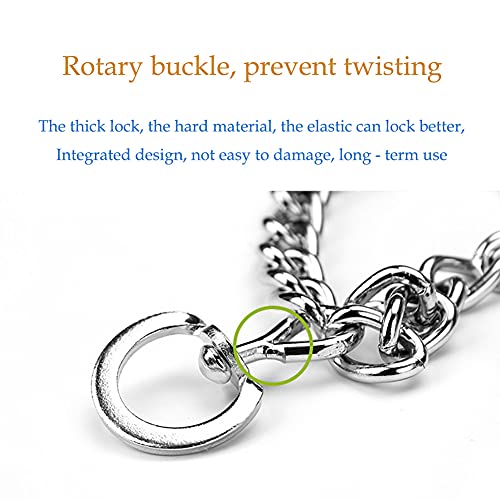 Dog Prong Collar, Stainless Steel Adjustable Dog Pinch Training Collar With Comfort Rubber Tips For Small Medium Large Dogs (Small (2.5Mm, Neck Girth: 11-16.5 Inch)) #TOP2