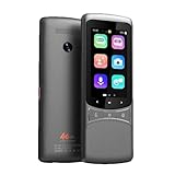 Generic AI-Sprachübersetzergerät, WiFi 4G Online-Sprachübersetzer mit 2000-mAh-battery, Tragbarer Sprachübersetzer, Unterstützt Offline-Fotoeingabeübersetzung Usw