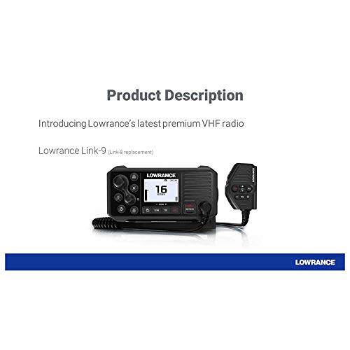 Vhf Marine Radio,Dsc, Ais-Rx,Link-9, Beige #TOP3