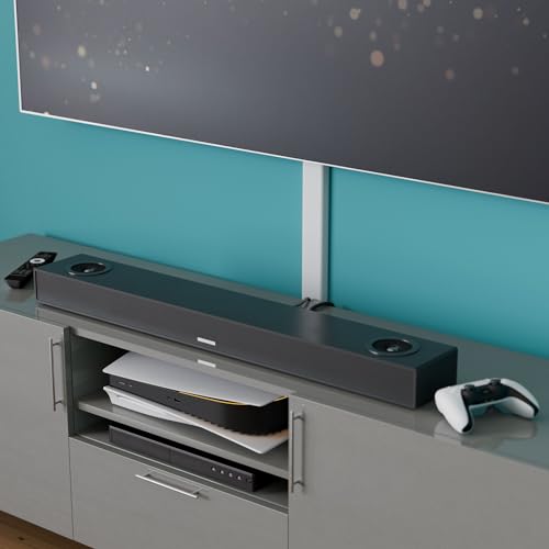D-Line TV Kabelkanal, Fernsehkabel-Organiser, lackier, und überstreichbar, selbstklebend, einteiliges Design mit Scharnieren, 1x 60mm (B) x 15mm (H) x 40cm Länge - Weiß