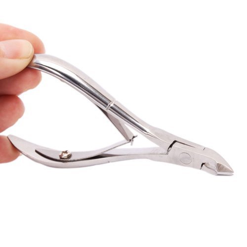 Milliongadgets(TM) Nail Art Manicure Double Spring Cuticle Nipper Cutter Clipper
