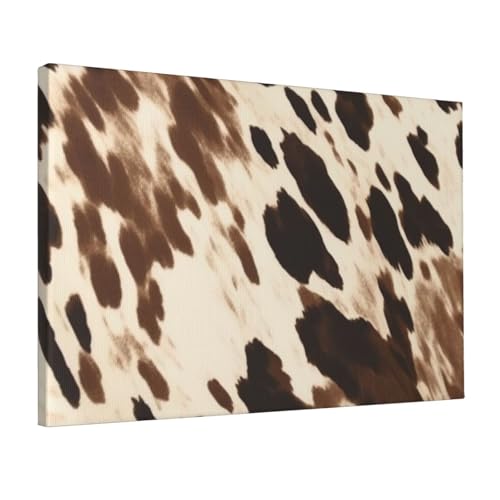 Toile de vache pour habiller un mur vide de bureau ou de chambre