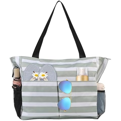 TAHAVICE Large Waterproof Beach Tote Bag Cover