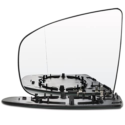AUTOXBERT Mirror Glass Replacement Driver Left Side Mirror Heated with Backing Plate Compatible with BMW X5 X6 2007 2008 2009 2010 2011 2012 2013 2014 by AUTOXBERT - Image 2