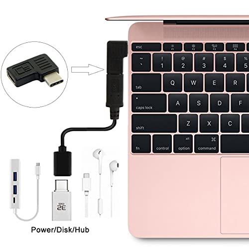 Chenyang Cy Usb C Connector,Usb 3.1 Type-C Male To Female 90 Degree Left Right Angled Extension Adapter For Laptop & Tablet & Mobile Phone #TOP1