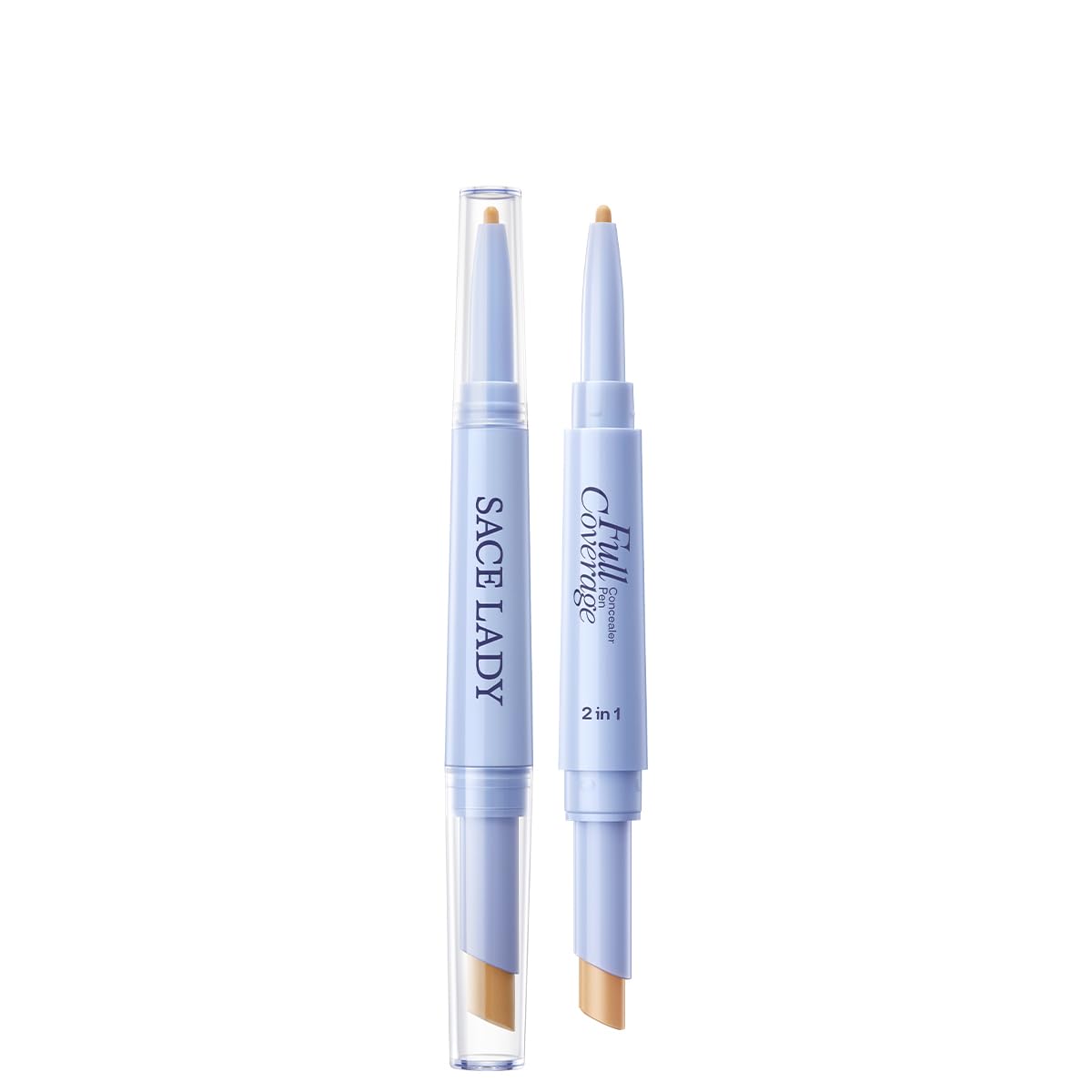 SACE LADY Concealer Pen, Dual-End Concealer Stick, Natural #02 Natural