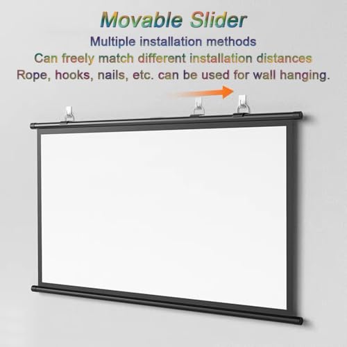 Pantalla de Proyector Manual HD 72 Pulgadas 4:3 miniatura 4