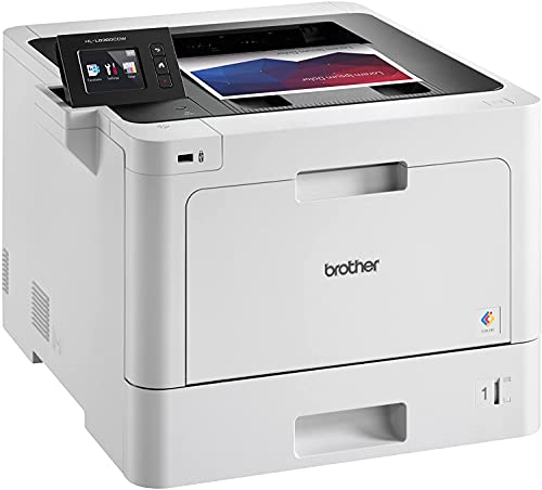 Brother L-8360Cdw Series Business Color Laser Printer | Wireless | Mobile Printing | Auto 2-Sided Printing | Print Up To 33 Ppm | Up To 250 Sheets Paper Input | 2.7" Color Touchscreen + Printer Cable #TOP1