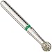 ValuDiamond V-801/023C Economic Line of Diamond Burs, Single Use/Multi-Use for All Shapes and Grits, Round (801/010, 801/012, 801/014, 801/016, 801/018, 801/021, 801/023)