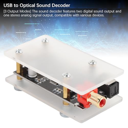 Decodificador de sonido sin ruido Ausla usb 5v para eliminar distorsión en amplificador pcb 3