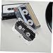 jojofuny 3pcs Plastic Cassette Tape Organizers Cassette Box Holder for Recording Storage