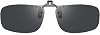 CAXMAN Polarized Clip On Sunglasses Over Prescription Glasses for Men Women UV Protection