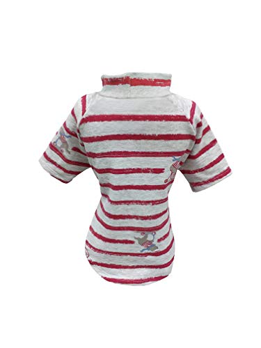 Fábrica Pet Blusa Moletom Bicicleta - Vermelha - 01