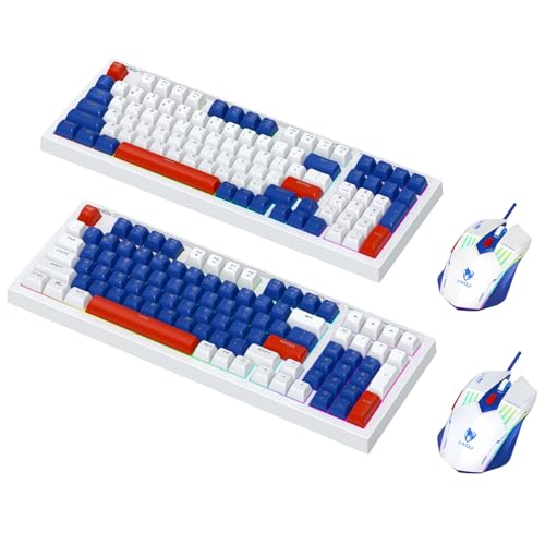 Teclado Gaming Docooler Compacto 98 Teclas Cableado