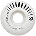 Warehouse Street Vents White Skateboard Wheels - Clearance Pricing - 53mm 99a (Set of 4)