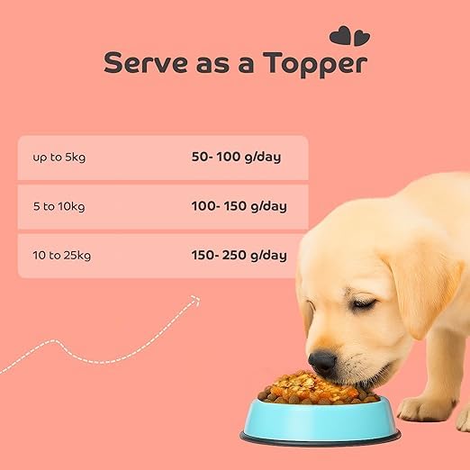 Image of Chicken Mash Fresh Dog Food for Puppies | Soft Easy-to-Digest High-Protein Chicken Meal | Supports Growth, Immunity & Healthy Development | 300g x 3