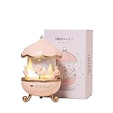 このプラネタリウムオルゴールは、男の子にも女の子にも、誕生日、記念日、クリスマスのプレゼントに最適です。プロジェクターライト、21枚のスライド、Bluetooth再生、360度回転、タイマー機能、3段階調光機能、1200mAh充電式バッテリー内蔵を備えています。ナイトライトとしてもお使いいただけます。