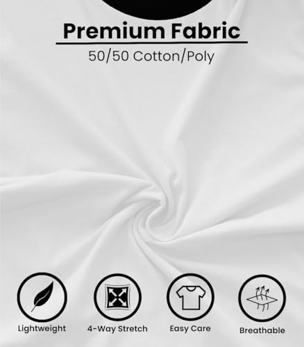 JustBlanks Mens Cotton T-Shirt for Men Short Sleeves Men's t-Shirt Crew T-Shirt Crewneck Tee Ringer T Shirt4