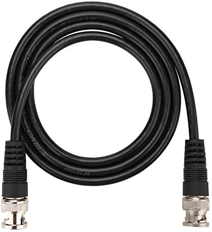 10Pcs Copper Core Coaxial Cable BNC Male to BNC Male Cable for CCTV Camera 1m