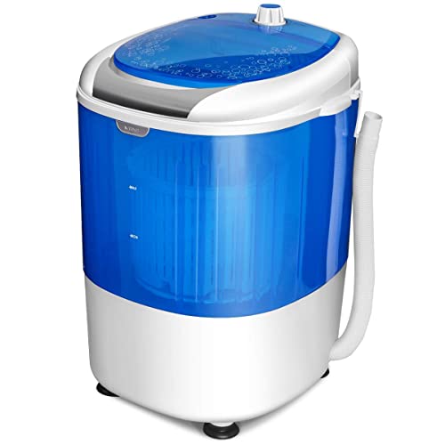 COSTWAY FP10365DEDE Mini lavadora con secadora lavadora de camping con 2 5 kg capacidad superior hotel
