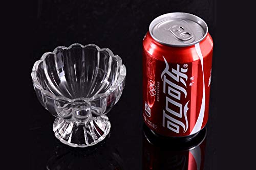 Vanenjoy Glass Bowl Set In Safe Package - Mini Prep, Dip, Dessert, Ice Cream , Bar Snack Dish Bowls - Set Of 4, 6 Oz #TOP4