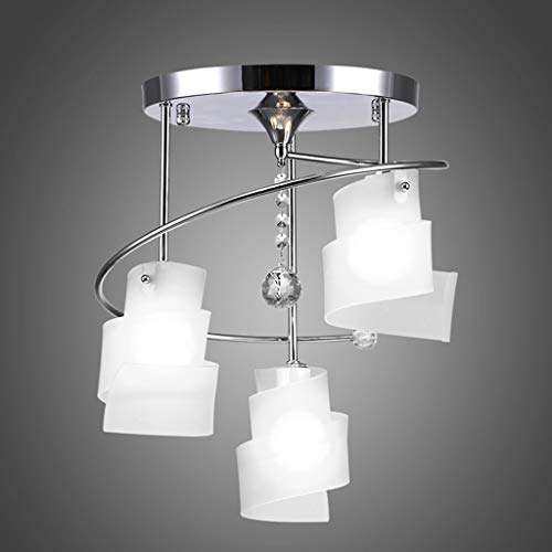 Suspension cristal haut de gamme lustre minimaliste trois lampes salon moderne