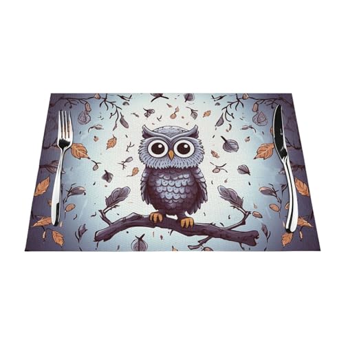 Set de table facile à nettoyer en PVC tissé pour protéger vos meubles - 7