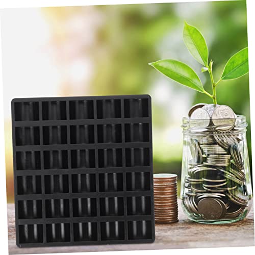 Caja organizadora para monedas resistente 2 piezas miniatura 6