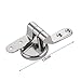 Stainless Steel Toilet Seat Hinge Replacement Parts Mountings Adjustable Toilet Seat Bolts Nuts with Screws Bolts and Nuts Strong and Durable