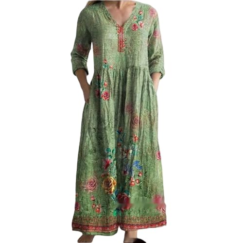 Robe d'été dos nu rose XL pour femme chic