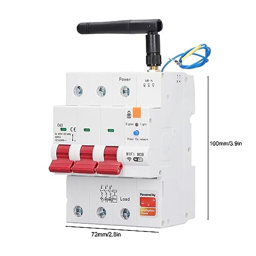 Circuit de mesure WiFi pour tableau triphasé 63A et télécommande commutation AC400V