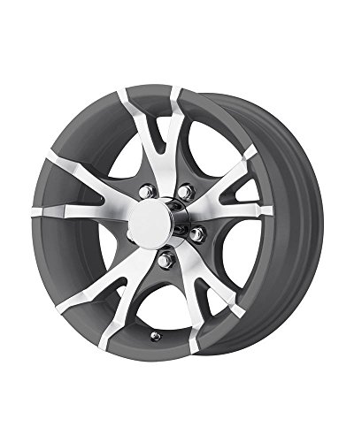 Sendel T07-45545Gm 14X5.5 5/4.5 Aluminum T07 Trailer Wheel - Gunmetal #TOP1