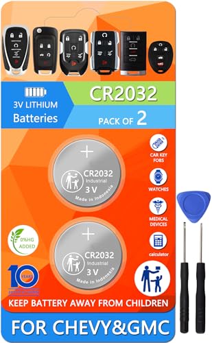 Key Fob Replacement Batteries for Chevy & GMC (Silverado Equinox
