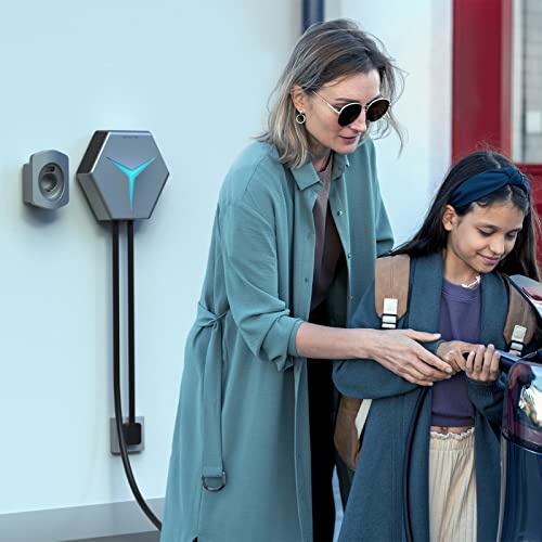 Stoke Voltaics Level 2 Ev Charger, 32 Amp 240V Electric Vehicle Charging Stations, Ip66 Water-Proof Ev Charging Station, E-Kite 26-Foot Cable For Indoor/Outdoor Use (Nema 14-50 Plug) #TOP5