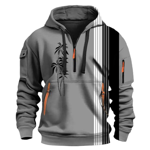 Chaqueta verano hombre sudadera con capucha estilo juvenil moderno para otoño e invierno 3