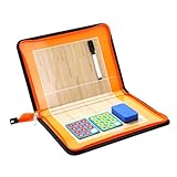 Presse- effaçable à sec - ce tableau d'entraînement de volley-ball est composé de deux sections pliables, pour enseigner et appliquer un excellent jeu, élaborer jeu gagnant, tableau blanc de volley-ball