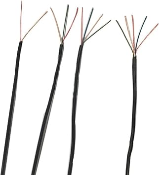 Pipe House 2-core 4-core Ultra-Soft Signal Cable, Line 2pin 3pin 4pin 5pin, Enameled Cable, Insulated Wire, Sheath Wire, Headphone Wire Soil Electronics Size 5 Meters, Color 2core