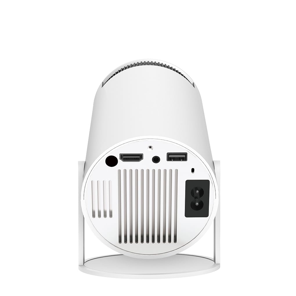 Projektor 4/5G WiFi6 Pro bez szwu do oglądania na zewnątrz 2.4/5G WiFi6 BT 5.0 Projektor wideo Cinema Outdoor 260ANSI 720P UK