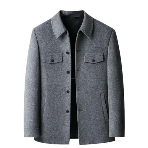 Manteau hiver court cachemire homme veste de bureau et rendez-vous