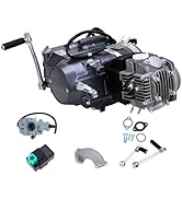 LIYUANJUN 125CC 4-Stroke Engine Motor Kit, Single Cylinder Air-Cooled Motor Engine for Honda CRF5...
