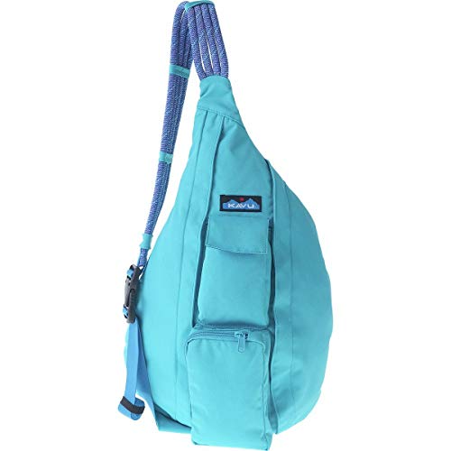 KAVU Original Rope Sling Bag Polyester Crossbody Backpack Crystal Blue Amazon price tracker